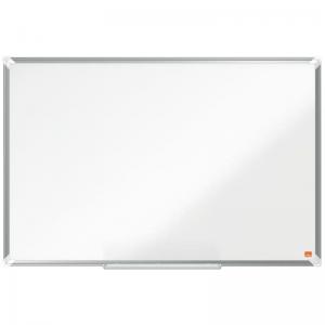 Nobo Premium Plus Magnetic Enamel Whiteboard Aluminium Frame 900x600mm