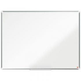 Nobo Premium Plus Magnetic Steel Whiteboard Aluminium Frame 1200x900mm 1915156 54653AC