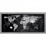 Sigel Artverum Magnetic Glass Board World Map 54699SG