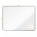 Nobo Premium Plus Non Magnetic Melamine Whiteboard Aluminium Frame 1200x900mm 1915168 54730AC