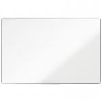 Nobo Premium Plus Non Magnetic Melamine Whiteboard Aluminium Frame 1800x1200mm 1915171 54751AC