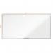 Nobo Essence Non Magnetic Melamine Whiteboard Aluminium Frame 2400x1200mm 1915223 54821AC