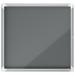 Nobo Premium Plus Grey Felt Lockable Noticeboard Display Case 6 x A4 709x668mm 1915328 54842AC