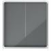 Nobo Premium Plus Grey Felt Lockable Noticeboard Display Case 12 x A4 925x970mm 1915337 54905AC