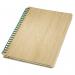 Sigel CONCEPTUM Nature 176x214x18mm Spiral Soft Cover Notebook Dot-Ruled 194 Pages Made From Bamboo CO672 54930SG