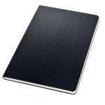 Sigel CONCEPTUM A5 Casebound Hard Cover Notepad 2 Hole Punched Ruled 120 Detachable Pages Black CO803 54958SG