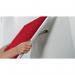 Nobo Impression Pro Widescreen Red Felt Noticeboard Aluminium Frame 710x400mm 1915419 54961AC