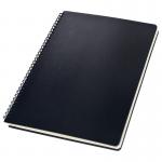 Sigel CONCEPTUM A4 Spiral Hard Cover Notepad 4 Hole Punched Ruled 160 Microperforated Pages Black CO821 54965SG