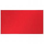 Nobo Impression Pro Widescreen Red Felt Noticeboard Aluminium Frame 1550x870mm 1915422 54982AC