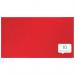 Nobo Impression Pro Widescreen Red Felt Noticeboard Aluminium Frame 1880x1060mm 1915423 54989AC