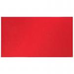 Nobo Impression Pro Widescreen Red Felt Noticeboard Aluminium Frame 1880x1060mm 1915423 54989AC