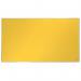 Nobo Impression Pro Widescreen Yellow Felt Noticeboard Aluminium Frame 890x500mm 1915430 55003AC