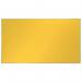 Nobo Impression Pro Widescreen Yellow Felt Noticeboard Aluminium Frame 1220x690mm 1915431 55010AC