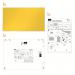 Nobo Impression Pro Widescreen Yellow Felt Noticeboard Aluminium Frame 1880x1060mm 1915433 55024AC