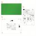 Nobo Impression Pro Widescreen Green Felt Noticeboard Aluminium Frame 710x400mm 1915424 55031AC