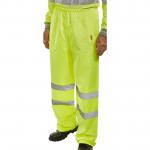 Beeswift Trousers EN ISO 20471 Saturn Yellow Large (Pack 1) - TENSYL