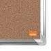 Nobo Premium Plus Cork Noticeboard Aluminium Frame 1500x1200mm 1915183 55094AC