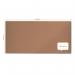 Nobo Premium Plus Cork Noticeboard Aluminium Frame 2400x1200mm 1915186 55115AC