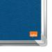 Nobo Premium Plus Blue Felt Noticeboard Aluminium Frame 600x450mm 1915187 55122AC