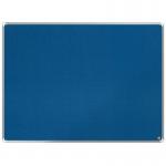 Nobo Premium Plus Blue Felt Noticeboard Aluminium Frame 1200x900mm 1915189 55136AC