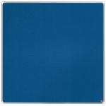 Nobo Premium Plus Blue Felt Noticeboard Aluminium Frame 1200x1200mm 1915190 55143AC