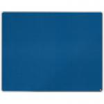 Nobo Premium Plus Blue Felt Noticeboard Aluminium Frame 1500x1200mm 1915191 55150AC