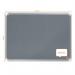 Nobo Premium Plus Grey Felt Noticeboard Aluminium Frame 600x450mm 1915194 55171AC