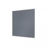 Nobo Essence Grey Felt Noticeboard Aluminium Frame 1200x1200mm 1915457 55283AC