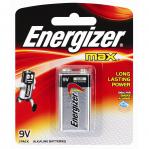 Energizer Max 9V Alkaline Batteries (Pack 1) - E301531800 55287EN