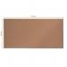 Nobo Essence Cork Noticeboard Aluminium Frame 2000x1000mm 1915347 55325AC