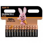 Duracell Plus Power AAA Alkaline Batteries (Pack 12) MN2400B12PLUS 55385AA