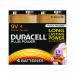 Duracell Plus 9V Alkaline Batteries (Pack 4) MN1604B4PLUS 55448AA