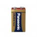 Panasonic Bronze Power 9V Alkaline Batteries (Pack 1) - PANA6LR61B1-APB 55483AA