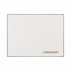 bi-office archyi giro 1800 x 1200mm enamel writing board black frame -