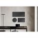 Bi-Office Archyi Sculpo (900 x 600mm) Wall Panel Rectangle Dark Grey - SPD030202372 55707BS