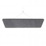 Bi-Office Archyi Sculpo (1200 x 600mm) Ceiling panel Rectangle Dark Grey - SPD040205372 55714BS