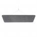 Bi-Office Archyi Sculpo (1200 x 600mm) Ceiling panel Rectangle Dark Grey - SPD040205372 55714BS