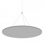 Bi-Office Archyi Sculpo (1200 x 1200mm) Ceiling Panel Round Dark Grey - SPD780205372 55721BS