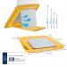 Leitz Cosy Ergo Laptop Riser Warm Yellow 64260019 55745AC