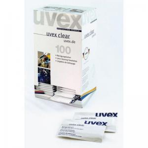 Uvex Cleaning Towelettes Moist Silicone Free Towelettes individual