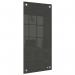 Nobo Small Glass Whiteboard Panel 300x600mm Black 1915609 55836AC