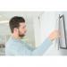 Nobo Impression Pro Wall Mounted A4 Poster Frame Literature Sign Holder With Anodised Clip Frame - 1915578