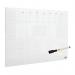 Nobo Transparent Acrylic Mini Whiteboard Weekly Planner Desktop or Wall Mounted A3 1915615 55878AC