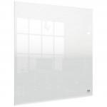 Nobo Transparent Acrylic Mini Whiteboard Desktop or Wall Mounted 450x450mm 1915617 55892AC