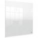 Nobo Transparent Acrylic Mini Whiteboard Desktop or Wall Mounted 450x450mm 1915617 55892AC