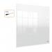 Nobo Transparent Acrylic Mini Whiteboard Desktop or Wall Mounted 450x450mm 1915617 55892AC