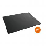 Durable Desk Mat Non-Slip With Transparent Overlay PP 53x40cm Black - 722201 55894DR