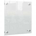 Nobo Transparent Acrylic Mini Whiteboard Wall Mounted 300x300mm 1915619 55906AC