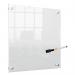 Nobo Transparent Acrylic Mini Whiteboard Wall Mounted 450x450mm 1915620 55913AC