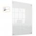 Nobo Transparent Acrylic Mini Whiteboard Wall Mounted 600x450mm 1915621 55920AC